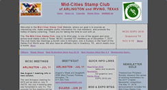 Desktop Screenshot of mid-citiesstampclub.com